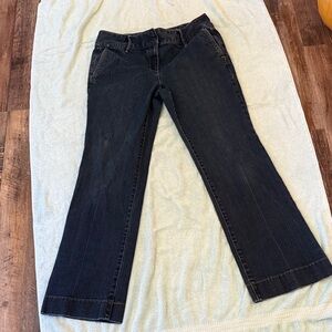 LOFT Dark Wash Flare Jeans